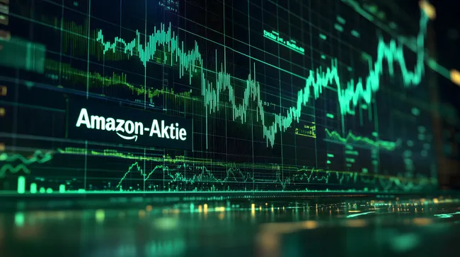 Finanzkurse in digitalem Börsendisplay