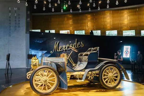 First Mercedes car by Dailmler AG