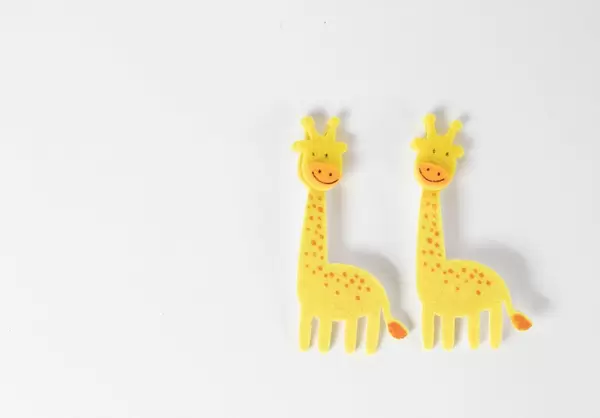 Flache Stoffgirafen Kinderspielzeug