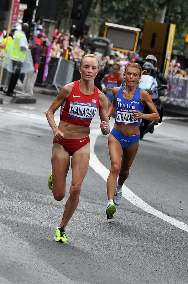 Flanagan @ Marathon während Olympia 2012