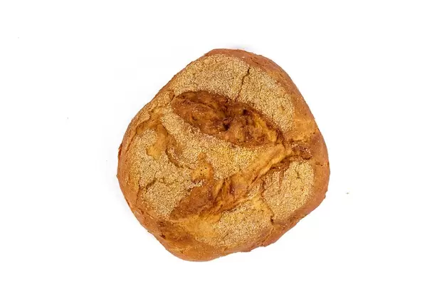 Flat lay above Fresh Corn Bread