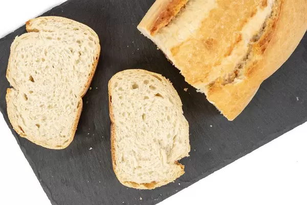 Flat lay above White Bread (Flip 2019)