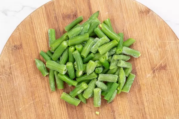 Flat lay above Young Green Beans (Flip 2019)