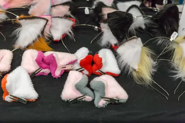 Flauschige Ohren für Cosplay
