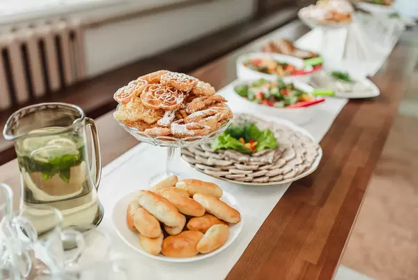 Food On Wedding Receptions, Fried Sugar Pastry