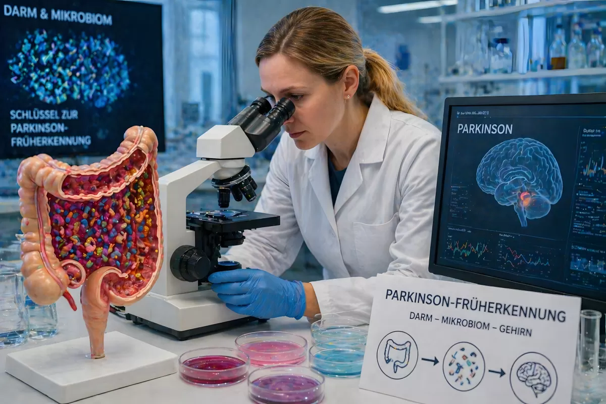 Forscherin untersucht Darm-Mikrobiom zur Parkinson-Früherkennung