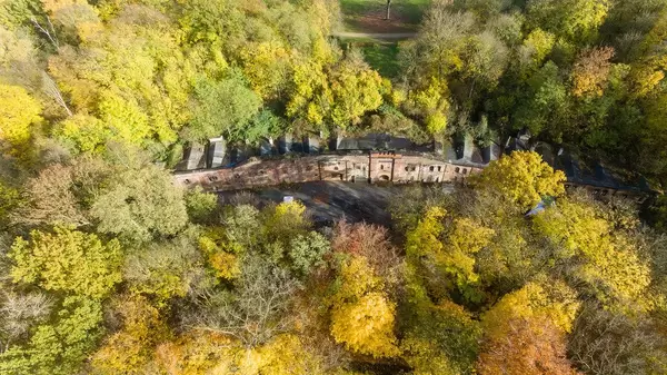 Fort XI in Buchheim, Cologne - aerial photo