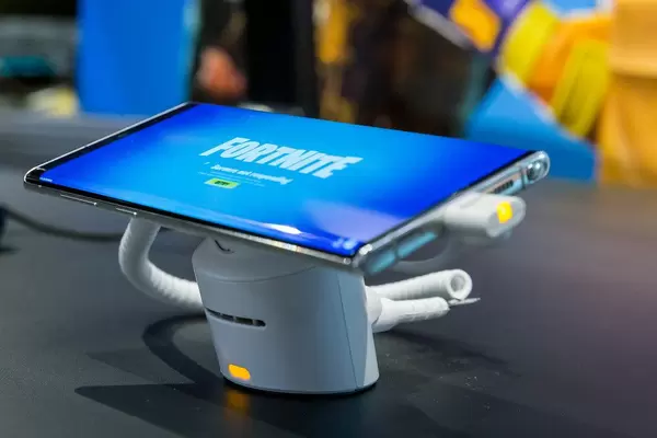 Fortnite Mobile von Epic Games, auf dem Smartphone