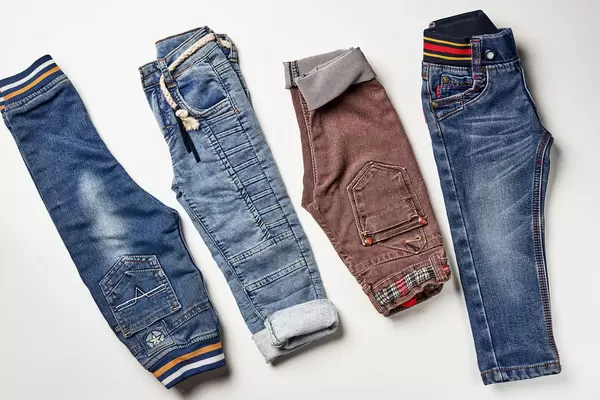 Four jeans pants for kid boy