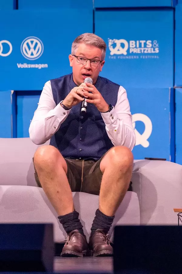 Frank Thelen, Investor und Serial Entrepreneur alarmiert auf der Bits & Pretzels