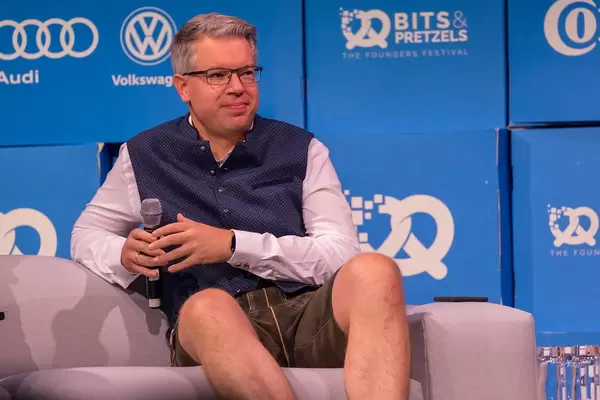 Frank Thelen, Juror der Höhle der Löwen, auf der Bits & Pretzels