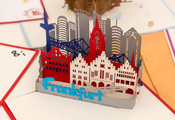Frankfurt als Popup-Card