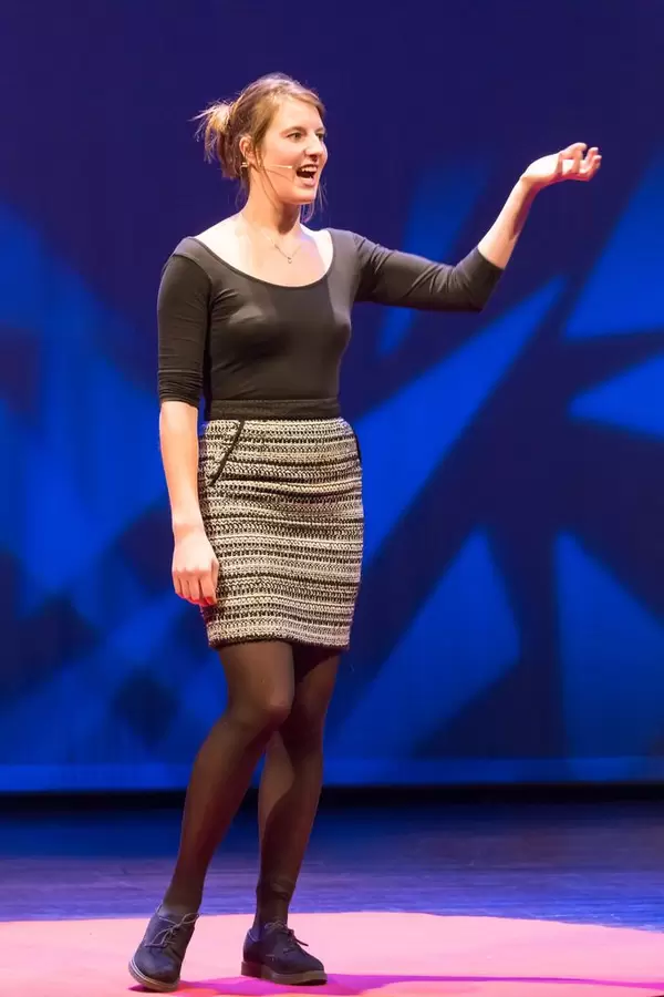 Frankie Dickens bei der TEDxVenlo 2017