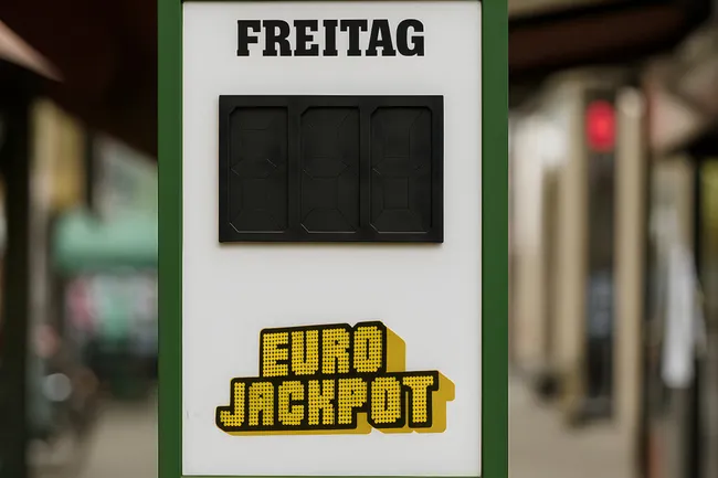 Freitagslotterie mit Eurojackpot-Automat