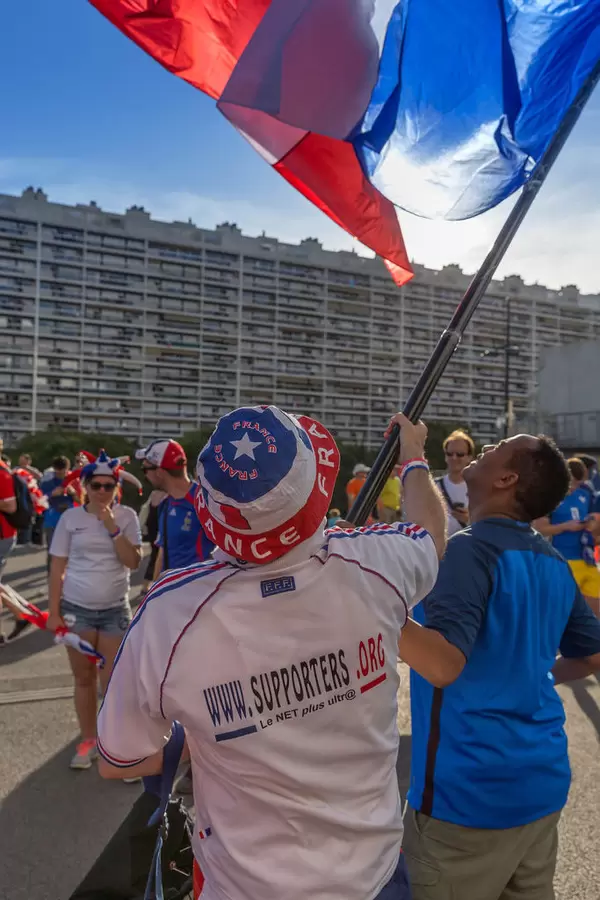 French Flag at Euro 2016