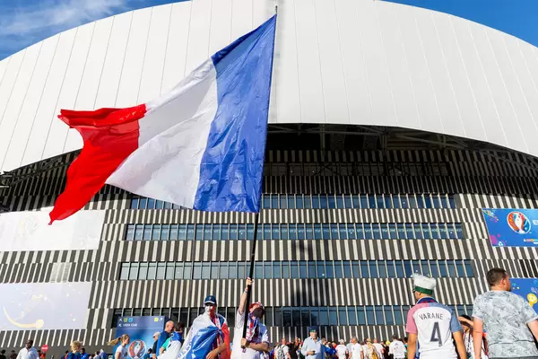 French Supporters at Euro 2016