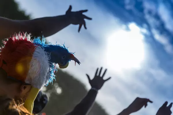 French Supporters during Euro 2016