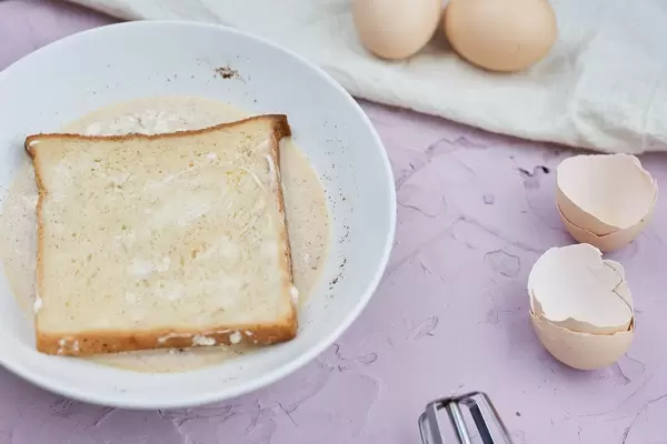 French toast preparation process