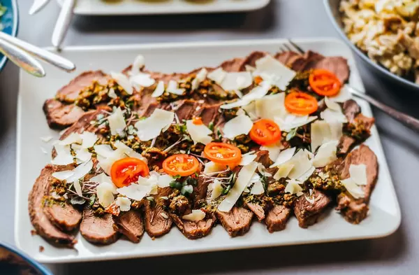 Fresh Pieces of Cold Beef Meat