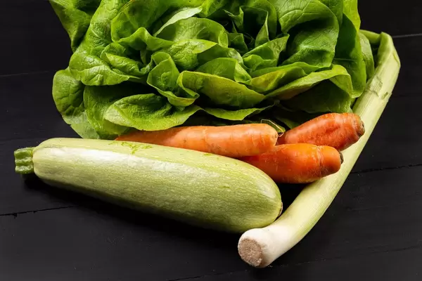 Fresh Vegetables on the table
