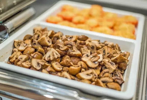 Freshly Baked Mushrooms With Butter