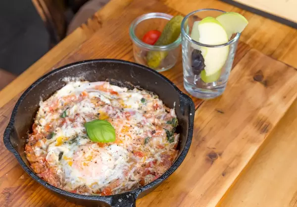 Fried Egg with Tomato