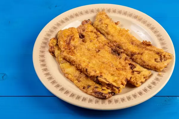 Fried Zucchini in the Eggs