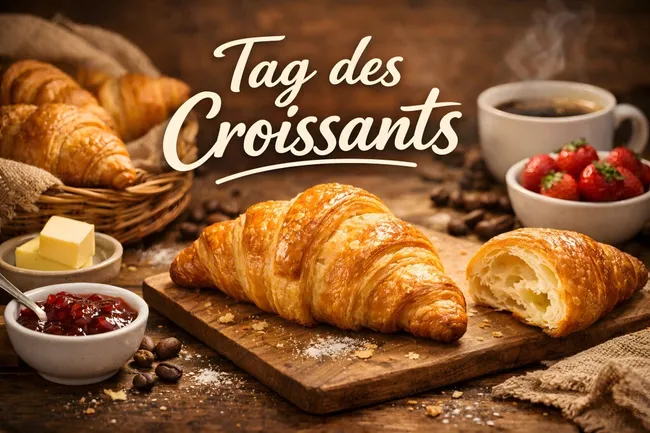 Tag des Croissants am 30. Januar