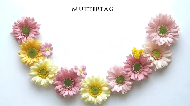 Frische Gerbera-Blüten in pastelligen Farben