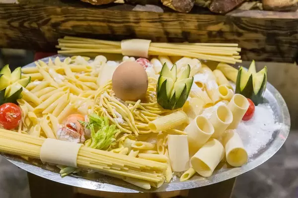 Frische Pasta mit Ei