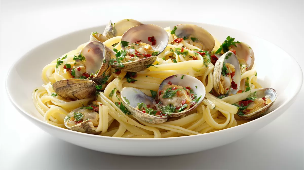 Frische Vongole mit Linguine – klassisch zubereitet