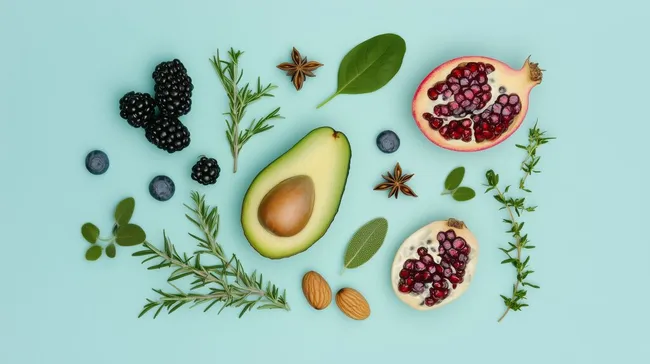 Frische Zutaten für gesunde Smoothies und Salate