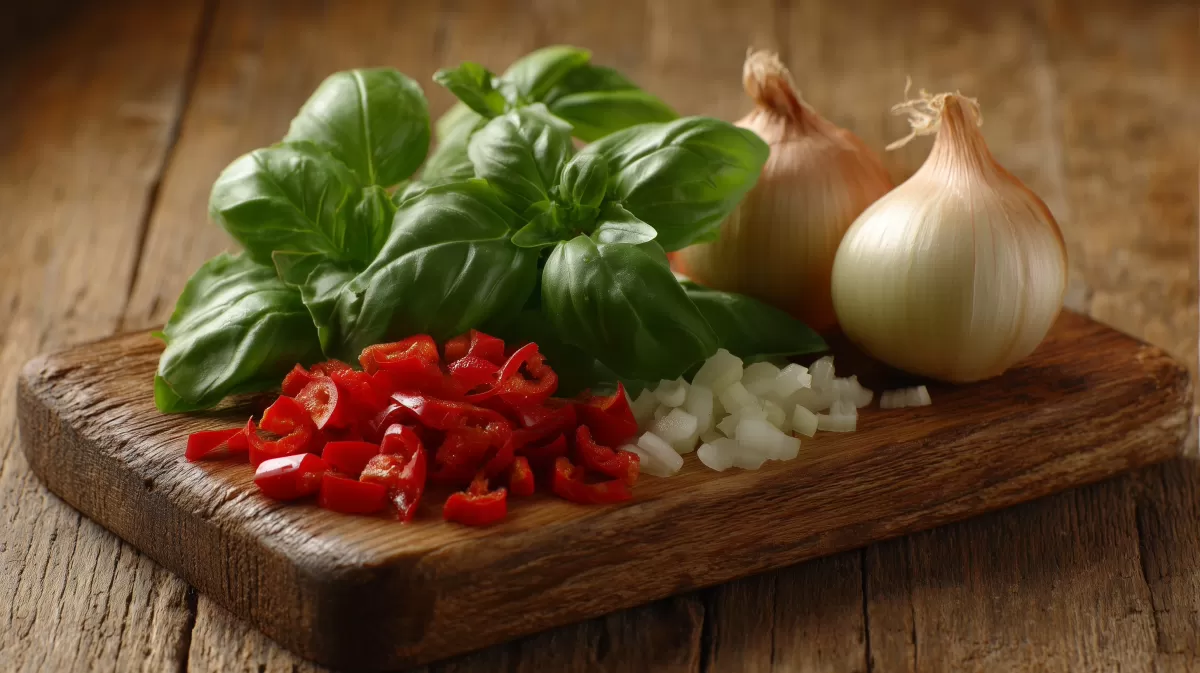 Frische Zutaten für leckere mediterrane Gerichte