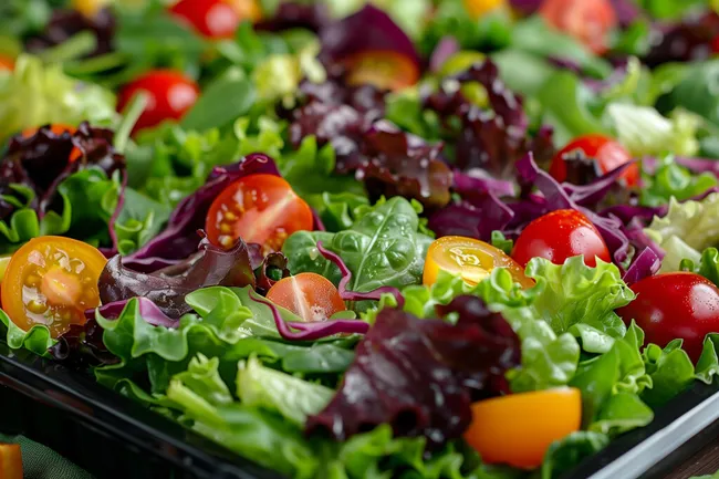 Frischer bunter Salat