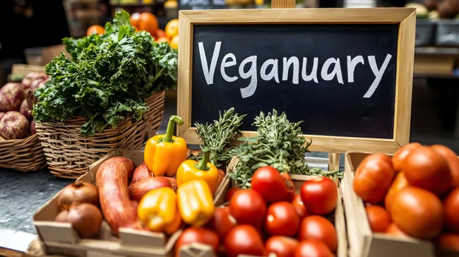 Frisches Gemüse auf einem Wochenmarktstand