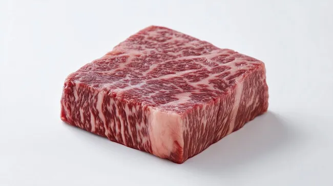 Frisches, marmoriertes Kobe-Rindfleischsteak