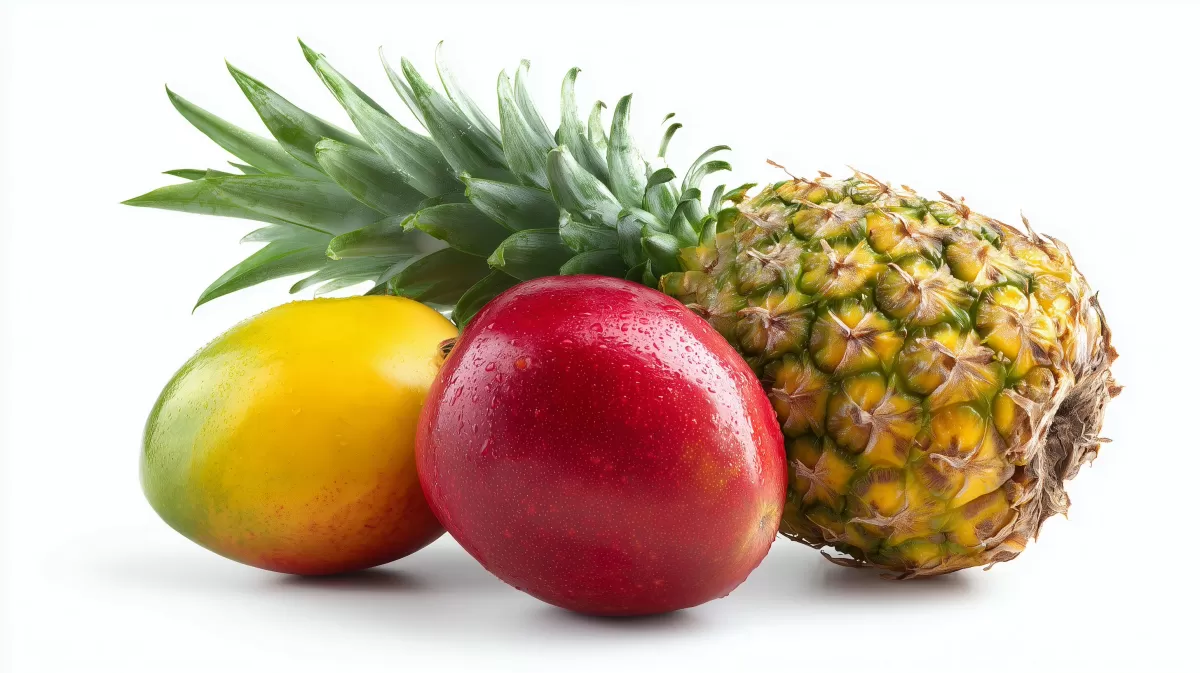 Frisches Obst in leuchtenden Farben