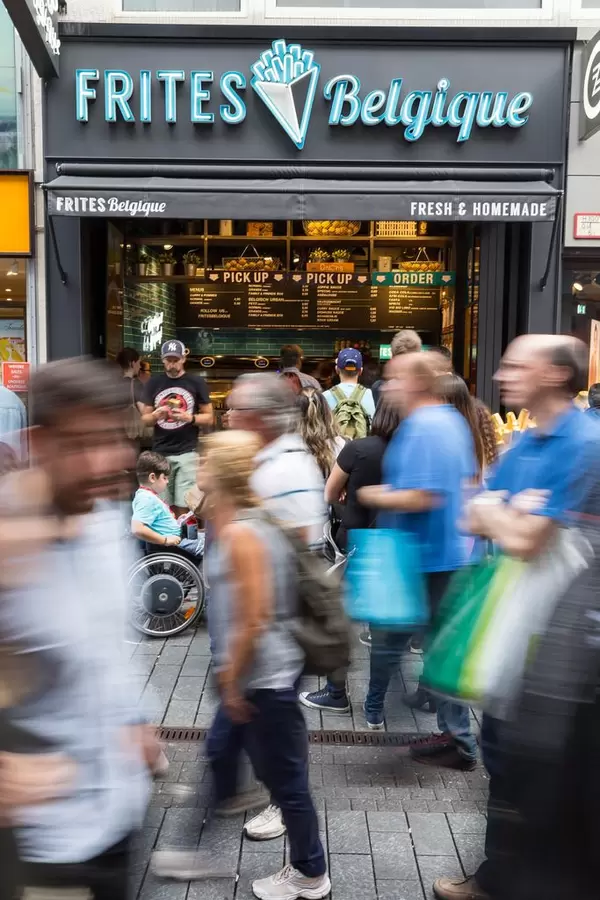 Frites Belgique Fastfoodlokal