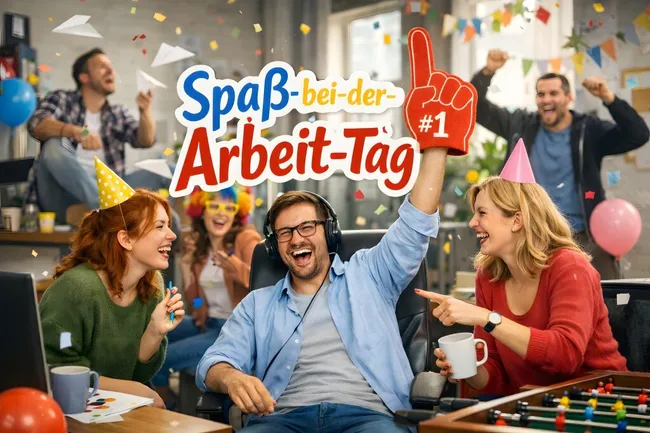 Spaß bei der Arbeit Tag am 28. Januar