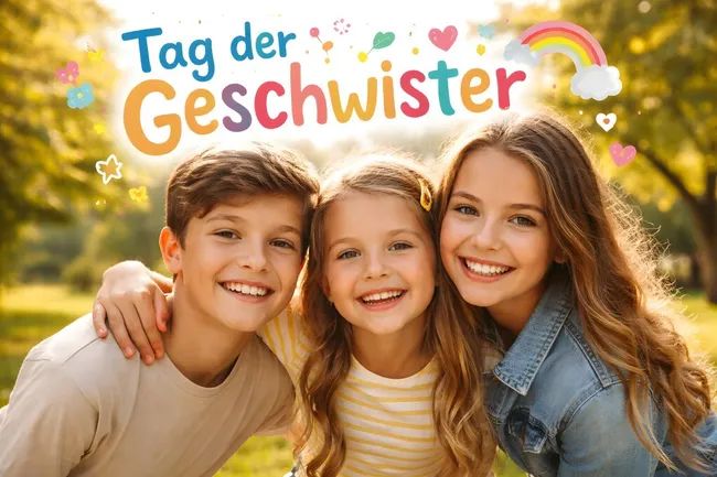 Tag der Geschwister am 10. April