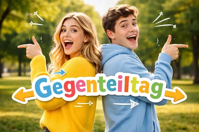 Gegenteiltag am 25. Januar