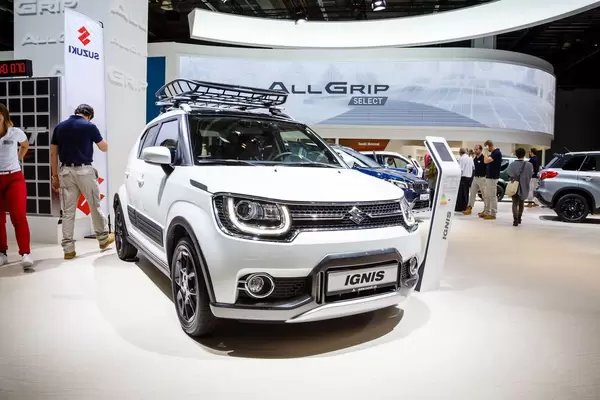 Frontansicht vom Suzuki Ignis bei der IAA 2017 in Frankfurt am Main