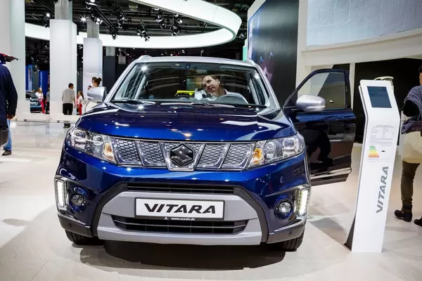 Frontansicht vom Suzuki Vitara bei der IAA 2017 in Frankfurt am Main