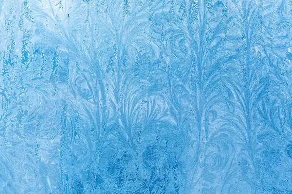 Frosty winter background