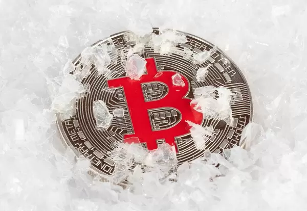 Frozen Bitcoin