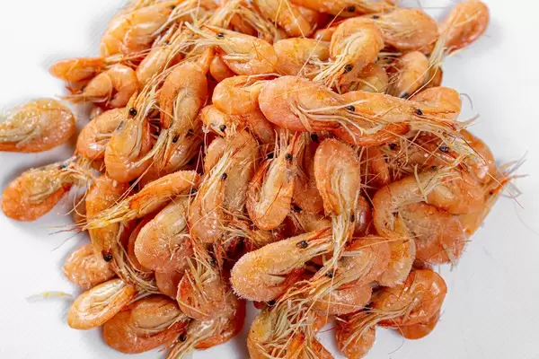 Frozen boiled small shrimp