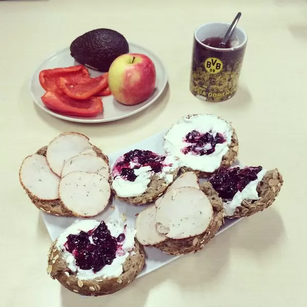 Frühstück ist fertig. #healthy #instarunner #breakfast #eatclean #sports #fitness #bvb #echteliebe