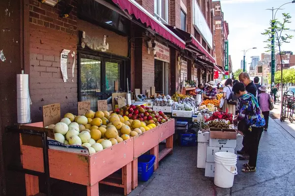 Fruits and Vegetables city market