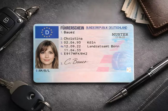 Führerschein als Ausweisdokument mit Foto