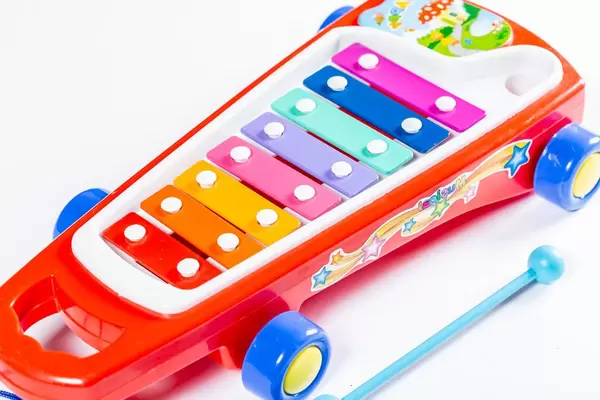 Full frame colorful xylophone for kids practicing music  Flip 2019